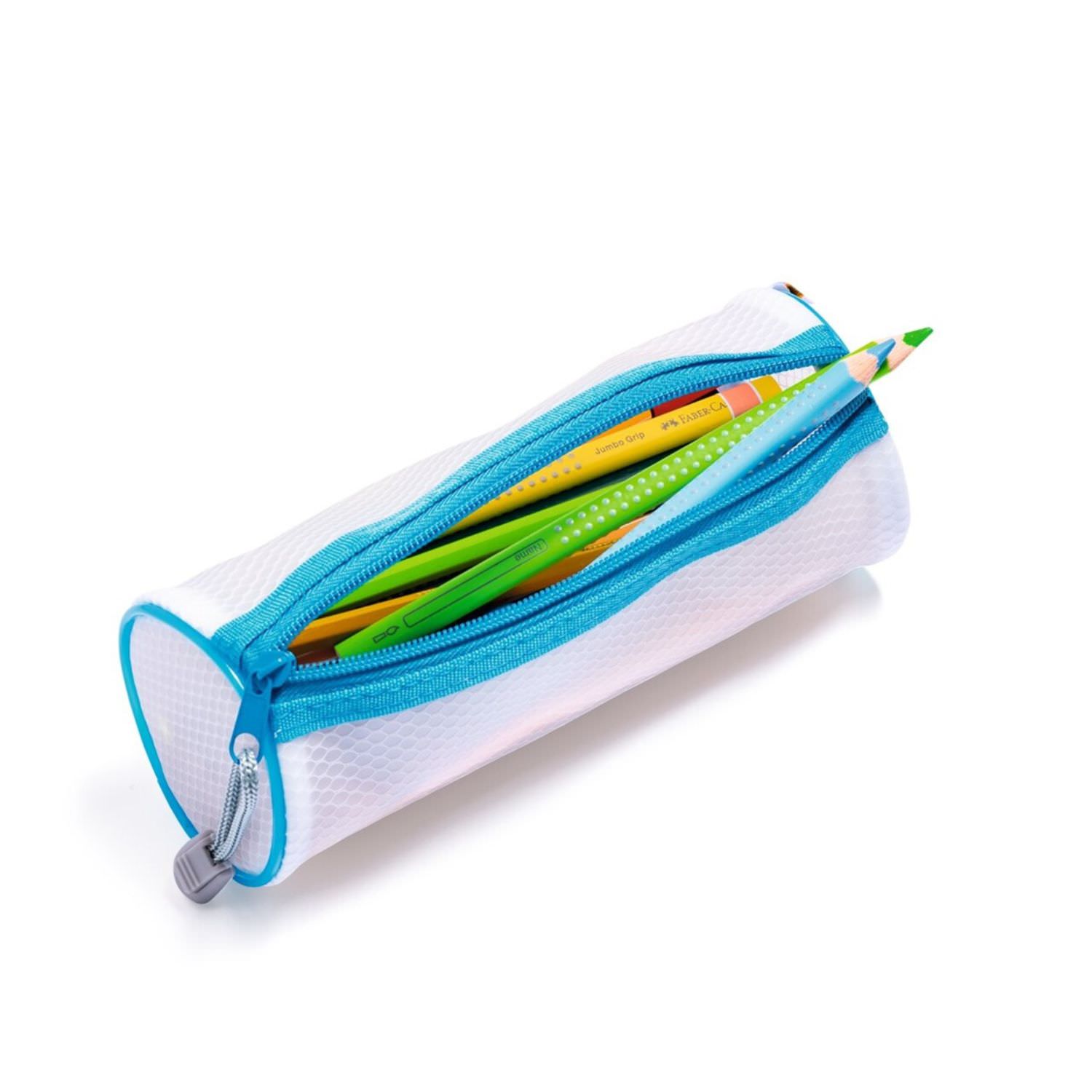 Herma Transparente Schlamperrolle, blau