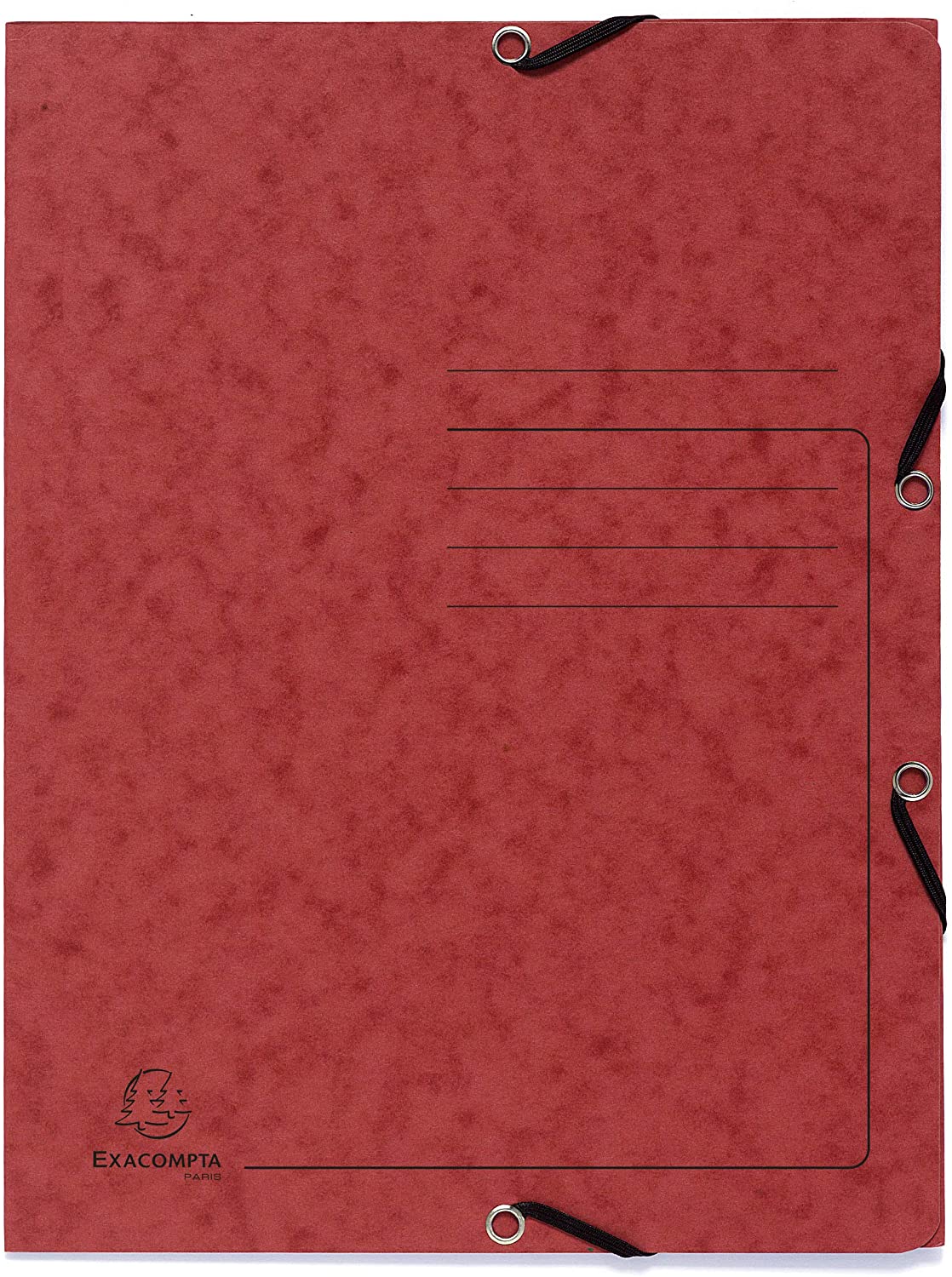 Exacompta Jurismappe 55405E rot A4 355g