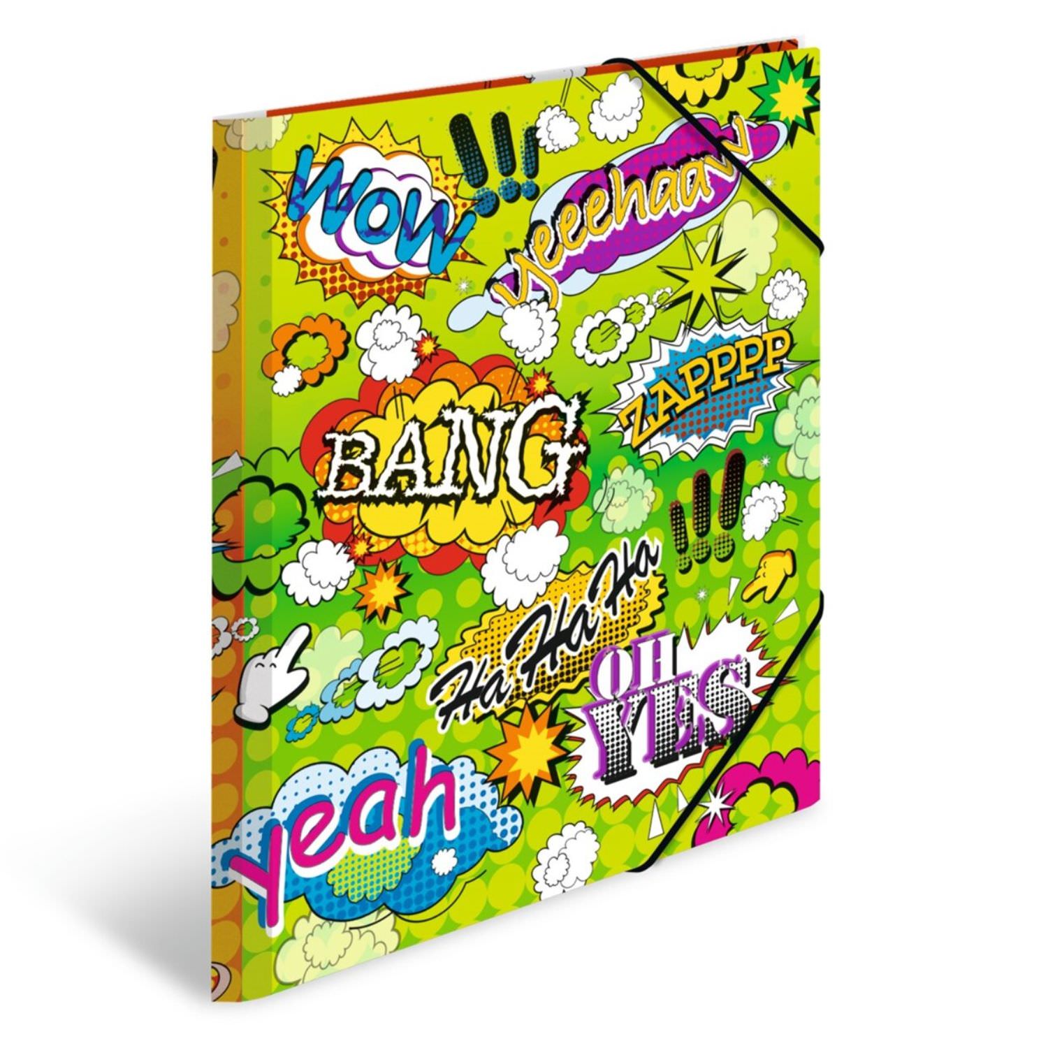 Herma Kunststoffmappe A4, PP, Comics