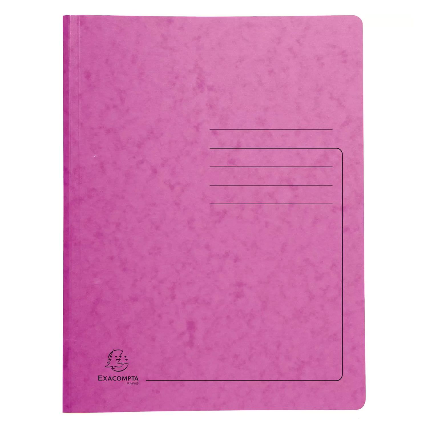 Exacompta Spiralhefter Pappe, rosa