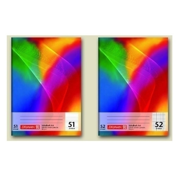 Schulheft Brunnen A5 Lin6 16Bl