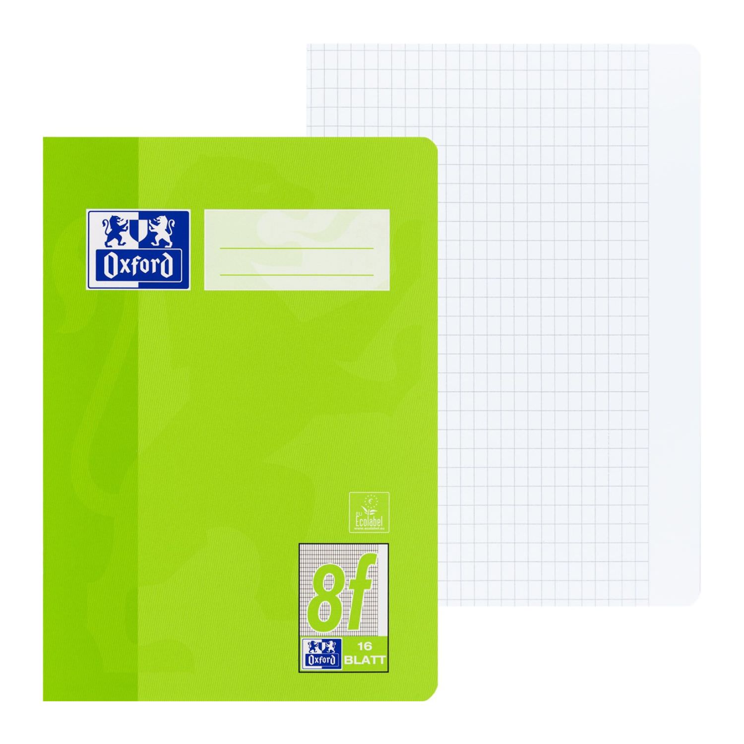 Oxford Schulheft A5, Lineatur 8f