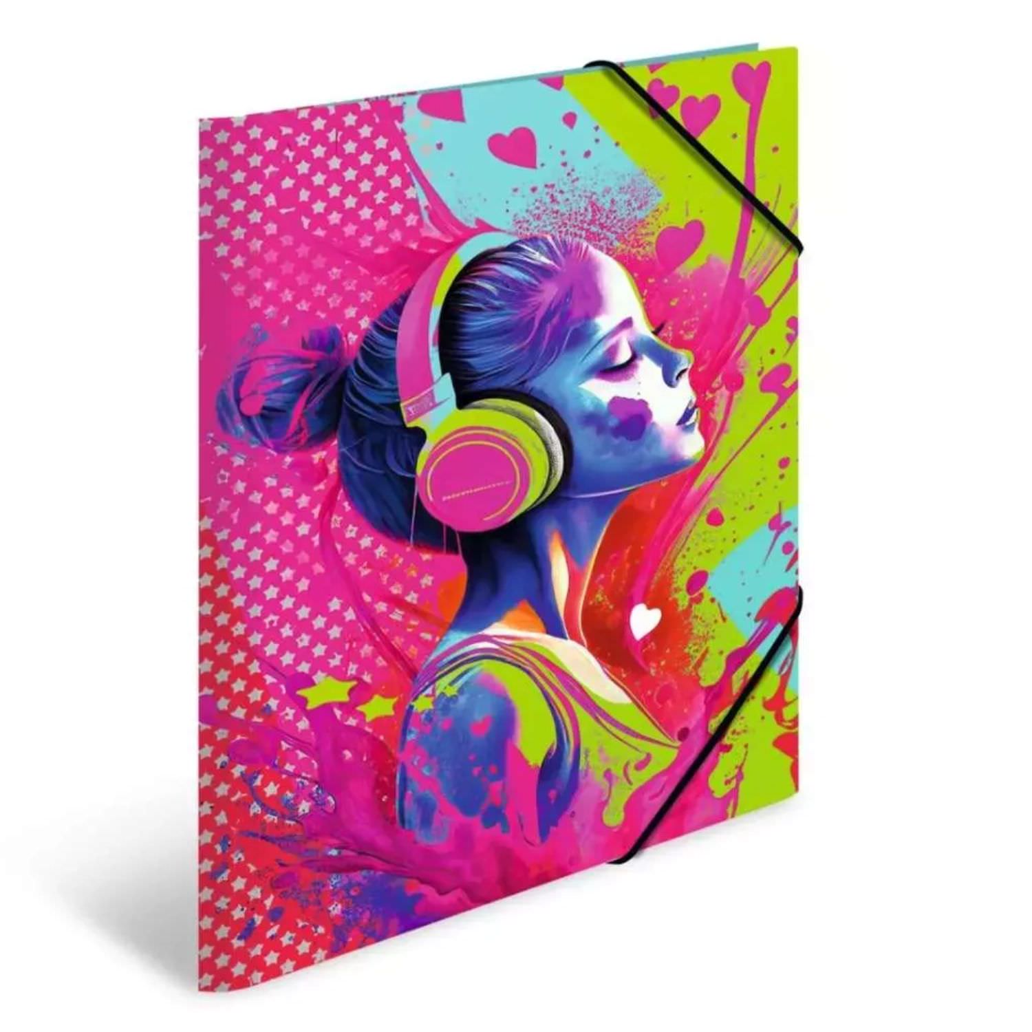 Herma Music Girl Sammelmappe A3