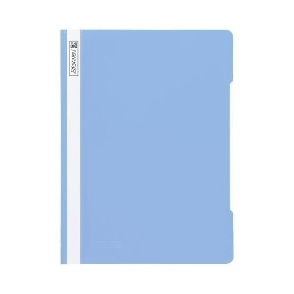 Schnellhefter hellblau Folie