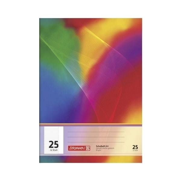 Schulheft A4 Lin 25 32Bl