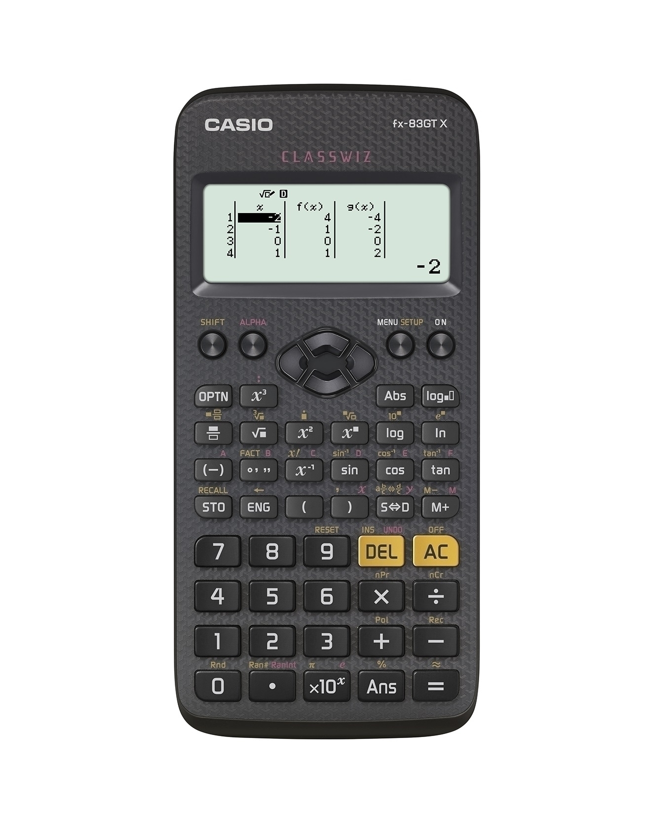 Casio fx-83GT X Schwarz - leichte Gebrauchsspuren