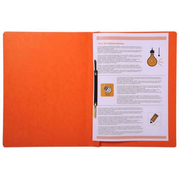 Exacompta Schnellhefter A4 350 Blatt - orange