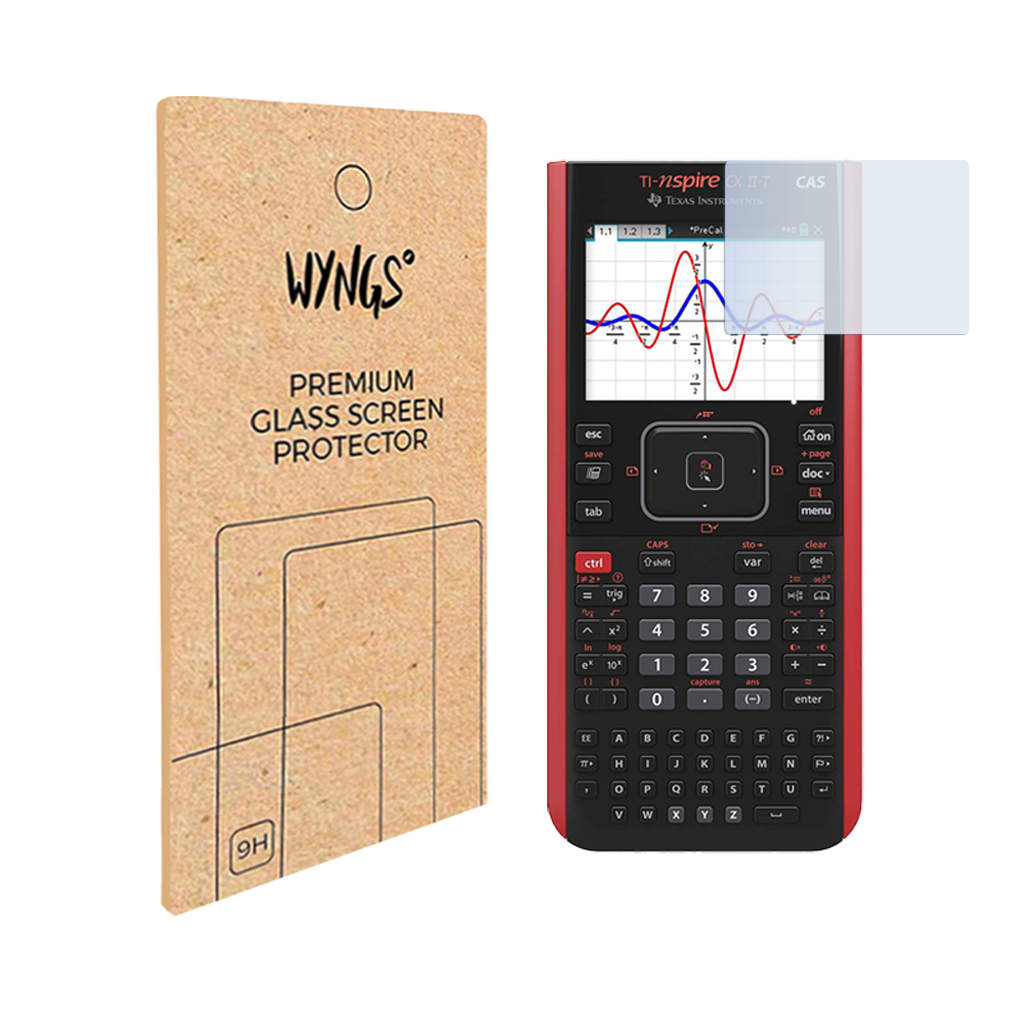 WYNGS Displayschutzfolie für den TI-Nspire CX II-T CAS