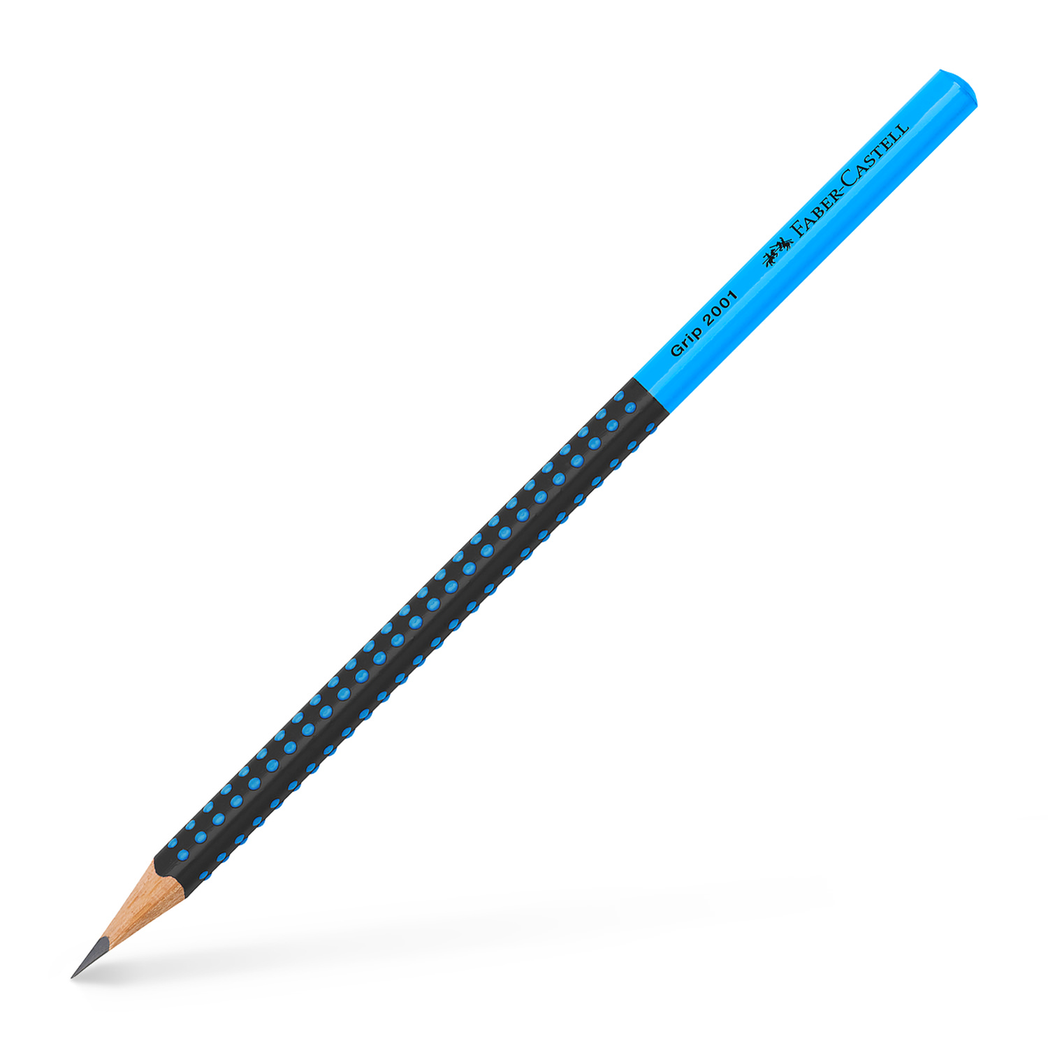Faber-Castell Bleistift HB Grip, schwarz-blau