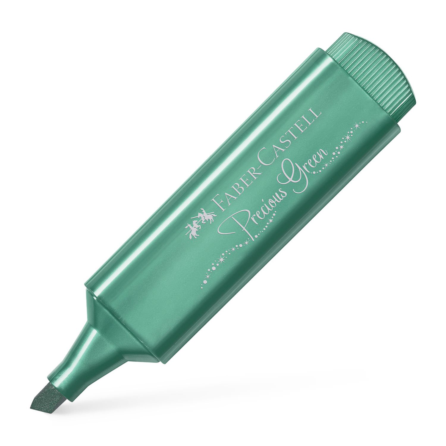 Faber-Castell Metallic Textmarker, precious green