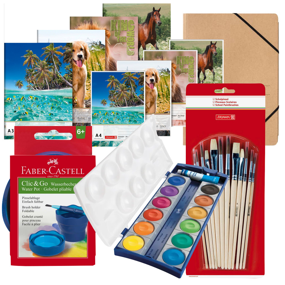 Pelikan Malkasten-Set Basic XXL (6-Teilig)