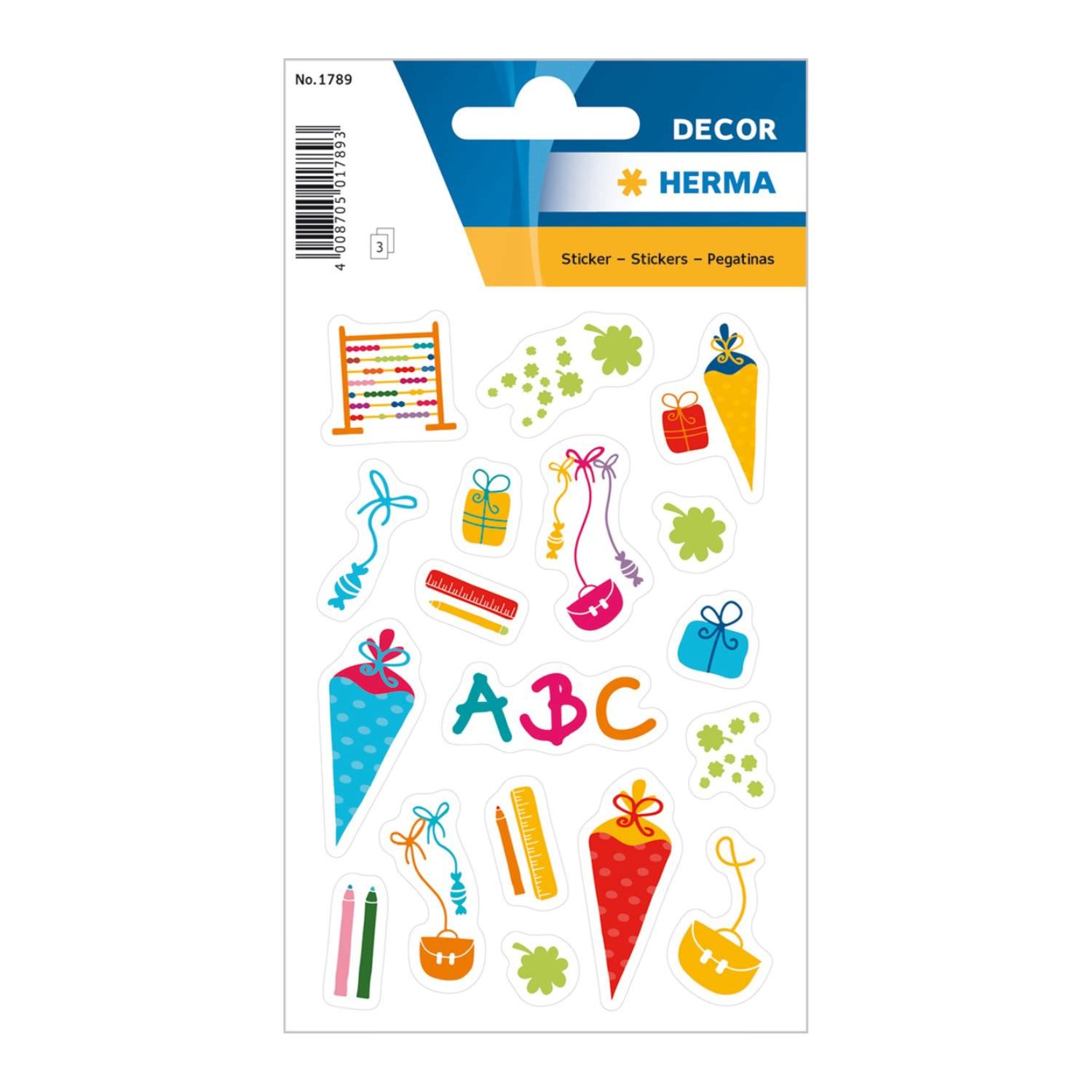 Herma Aufkleber Schulanfang: Schultüte
