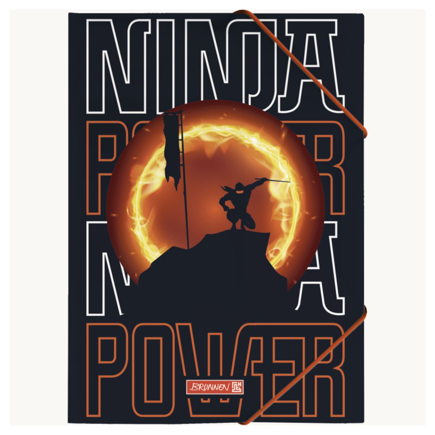 Brunnen Sammelmappe A4, Ninja Power