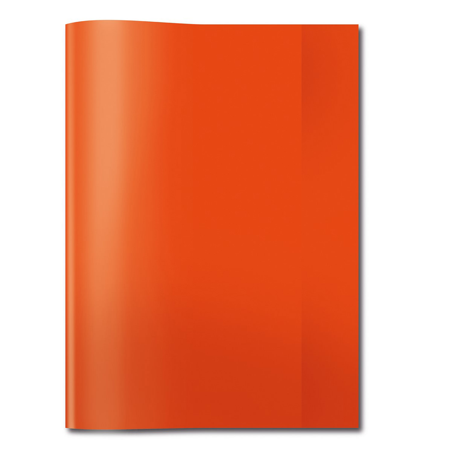 Herma Transparenter Heftumschlag, A4 rot