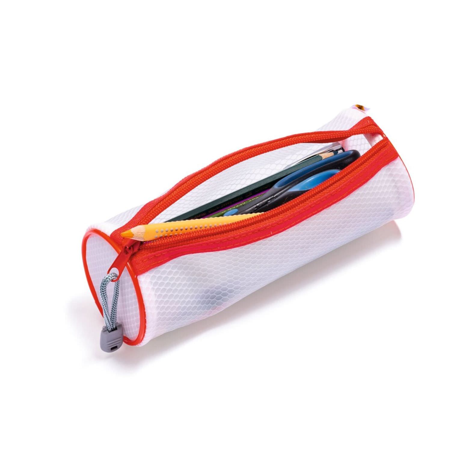Herma Transparente Schlamperrolle, rot