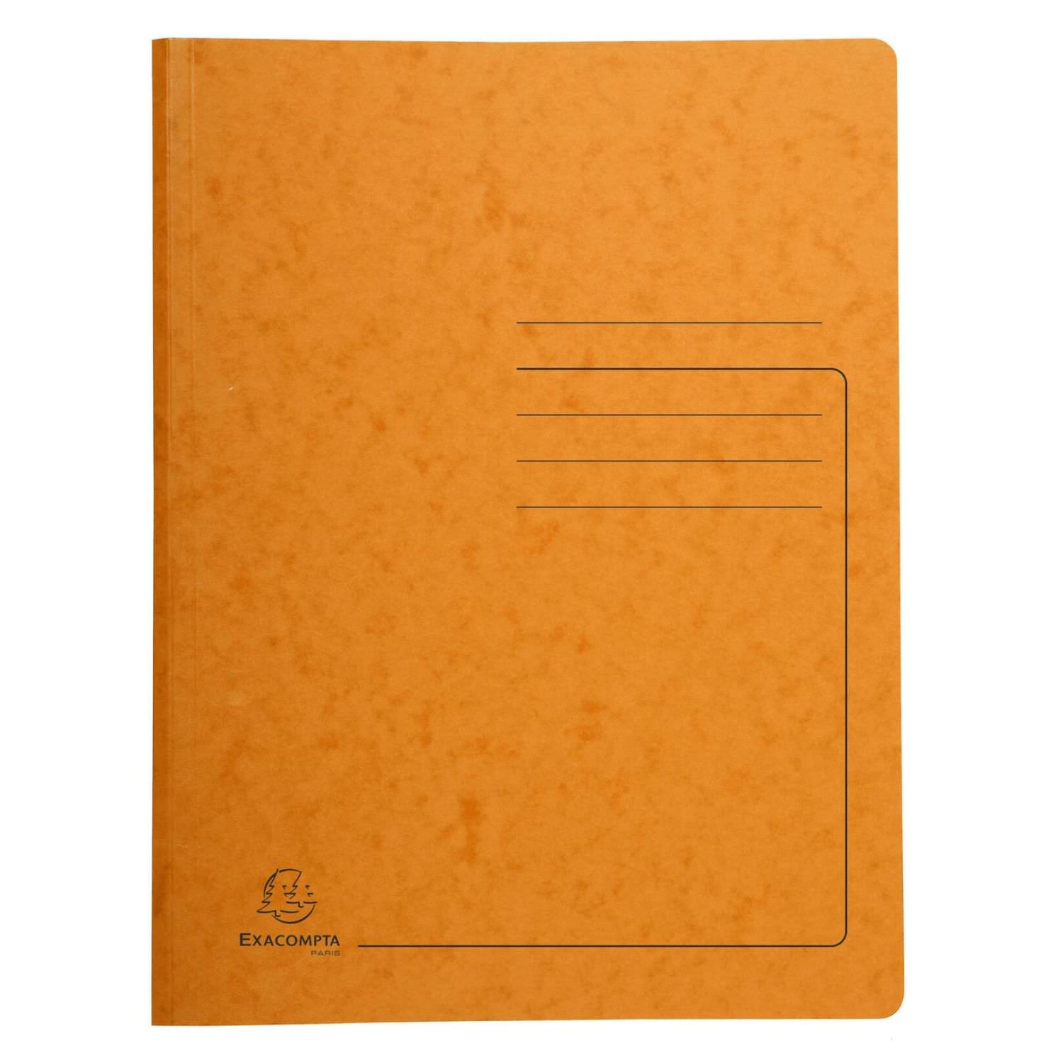 Exacompta Spiralhefter Pappe, orange