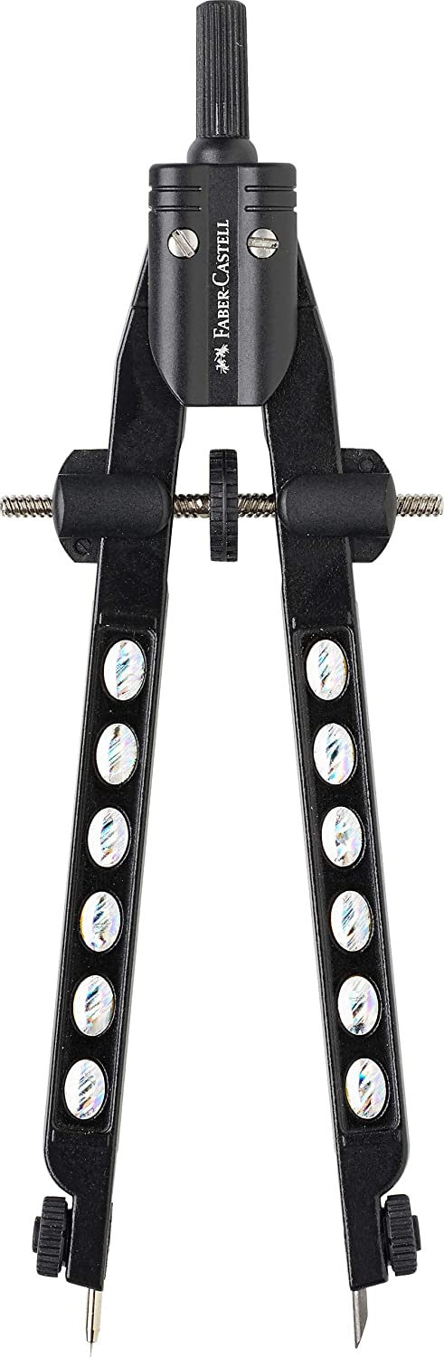 Faber-Castell Schnellverstellzirkel Factory - Ø340 mm, 170 mm, chrom black