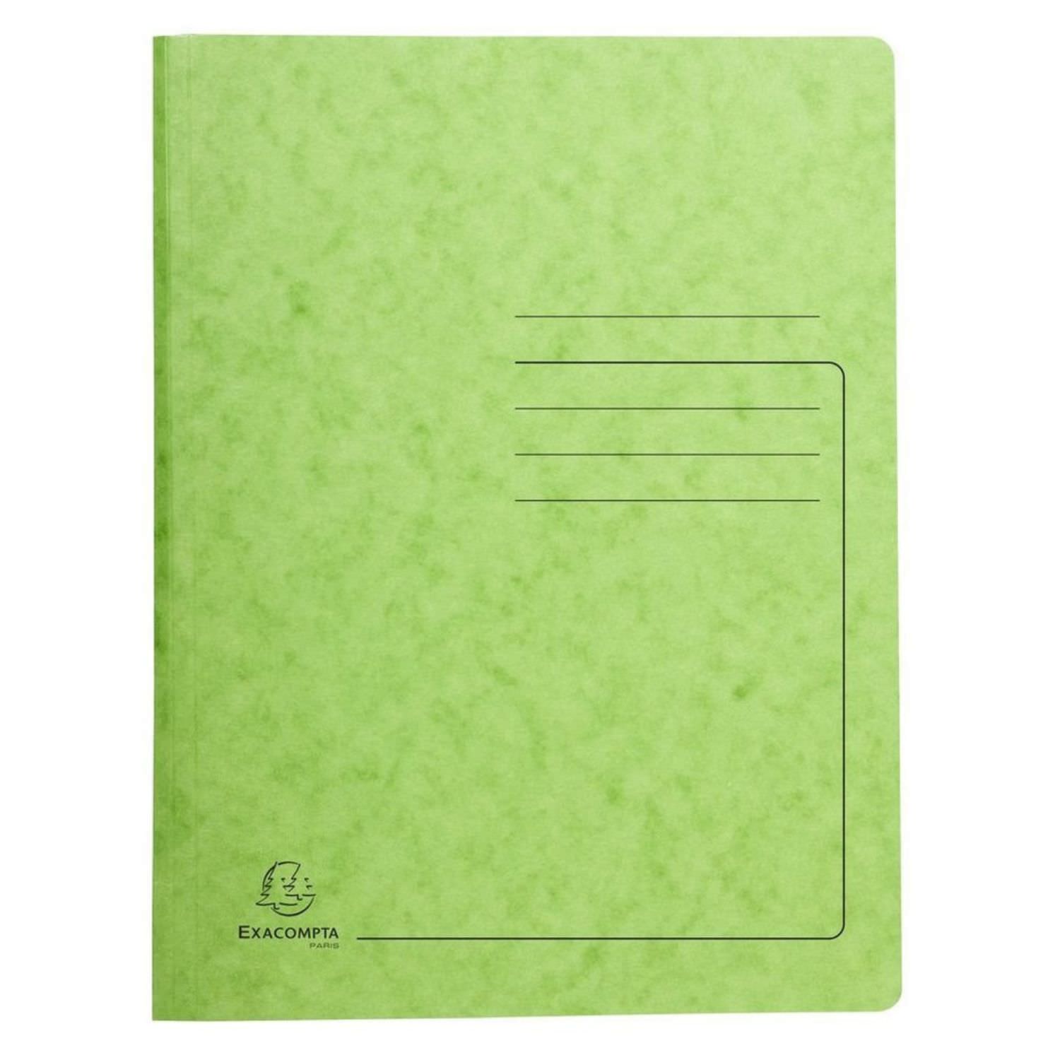 Exacompta Spiralhefter Pappe, hellgrün