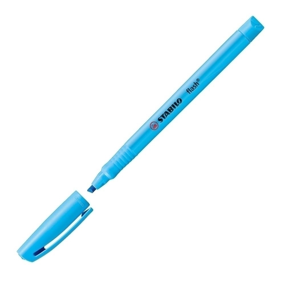 STABILO flash blau