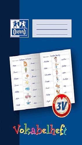 Oxford Grundschul-Vokabelheft A4 Lineatur 3V
