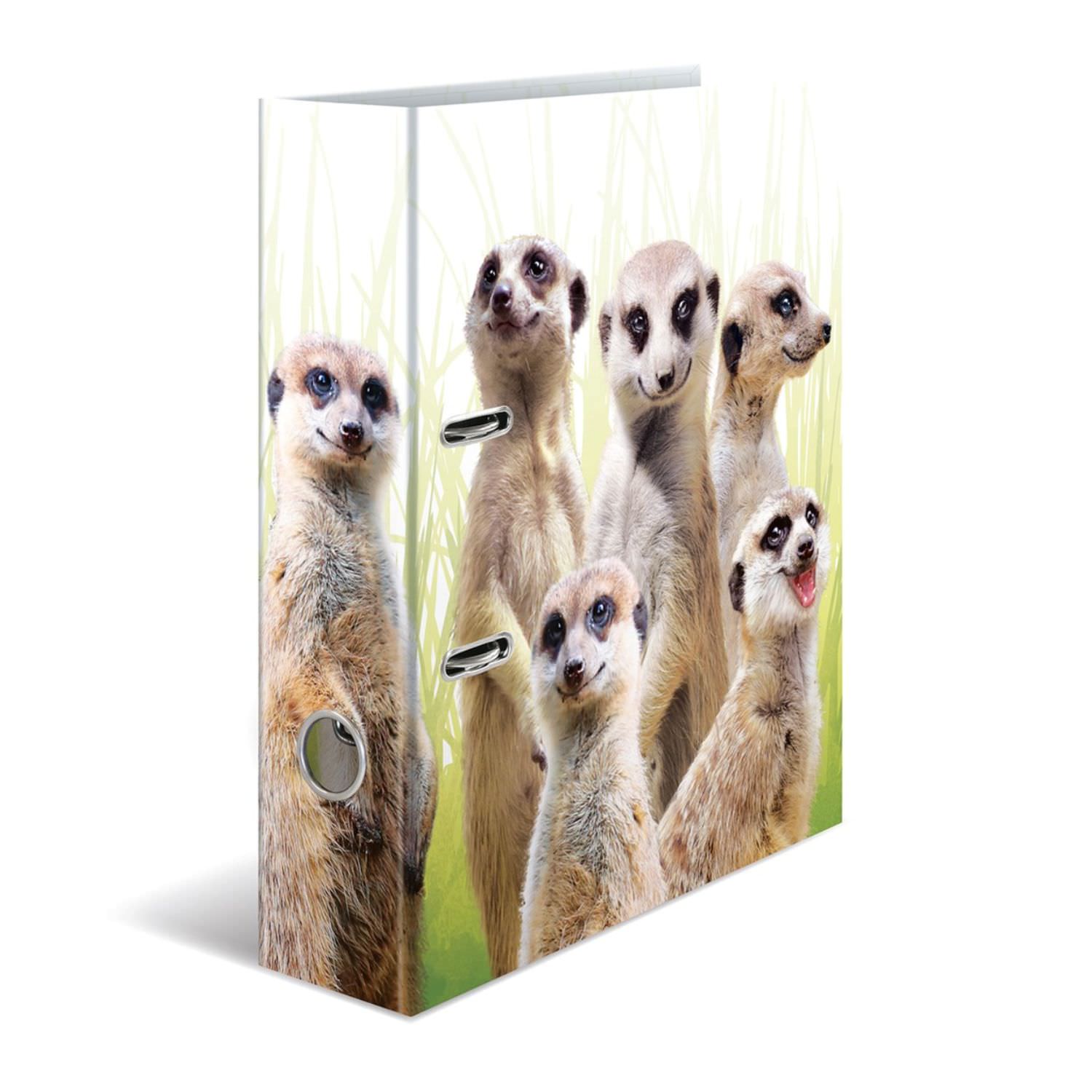 Herma Motivordner, Exotische Tiere, Erdmännchentruppe