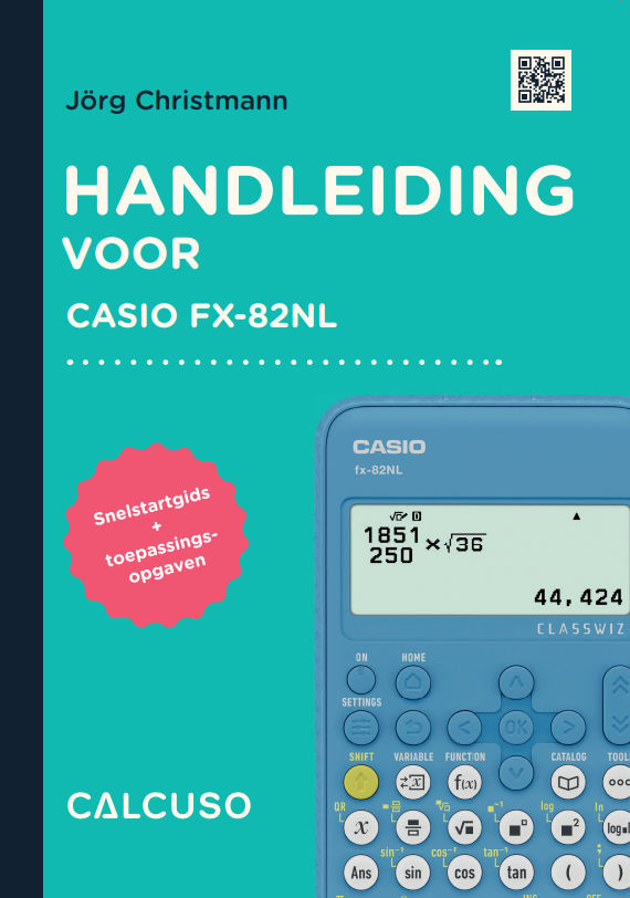 CALCUSO Fachbuch (Niederländisch) zum Casio fx-82NL