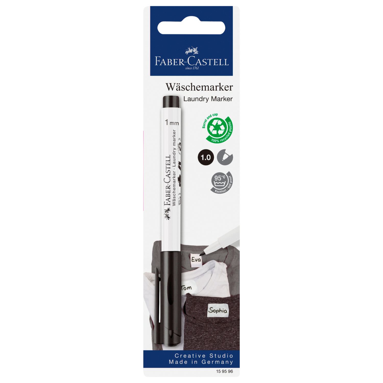 Faber-Castell Wäschemarker, schwarz