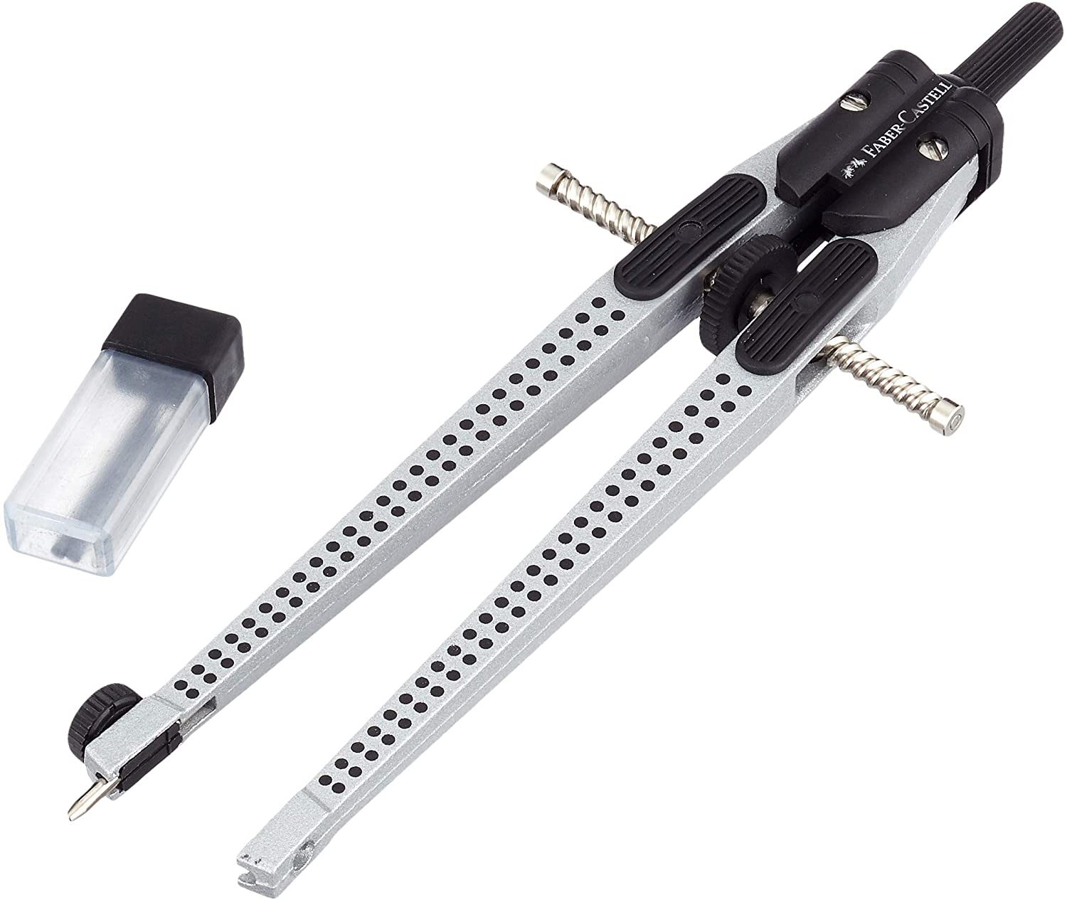 Faber-Castell Zirkel GRIP 2001 silber