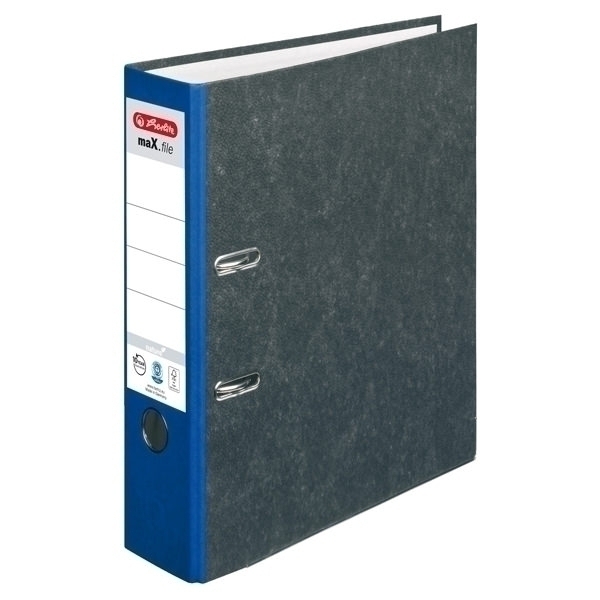 Ordner Herlitz maX.file nature - Karton - Blau