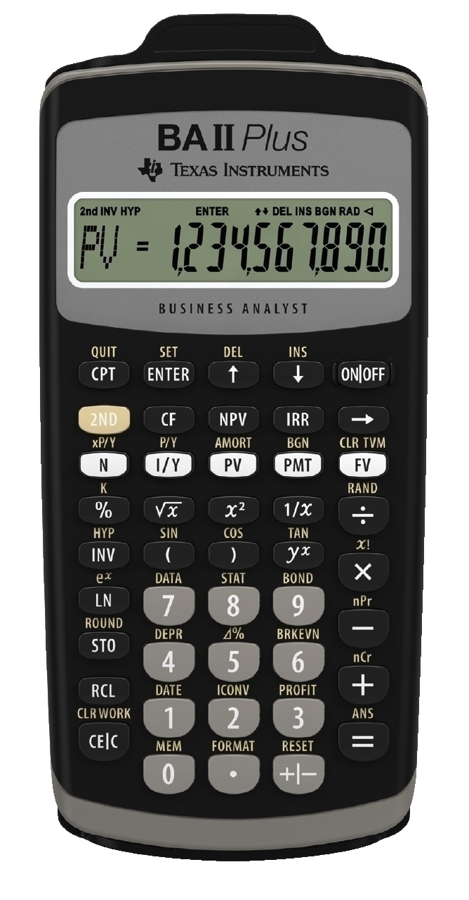 TI-BA II Plus (Amazon Listing)