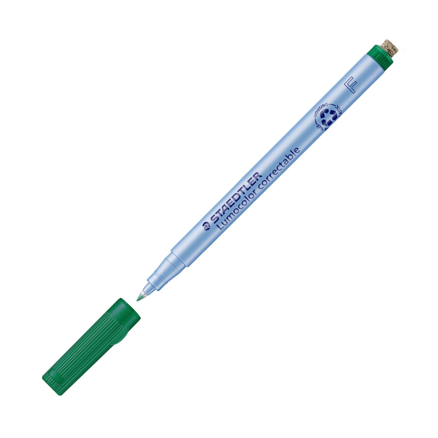 Staedtler Lumocolor correctable F, fein, grün