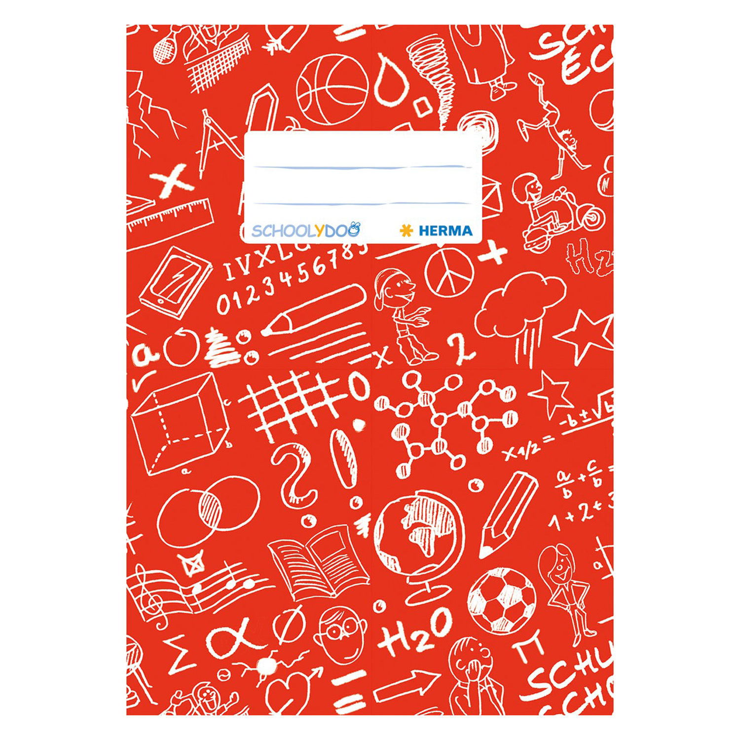 Herma Schoolydoo Heftumschlag A5, rot