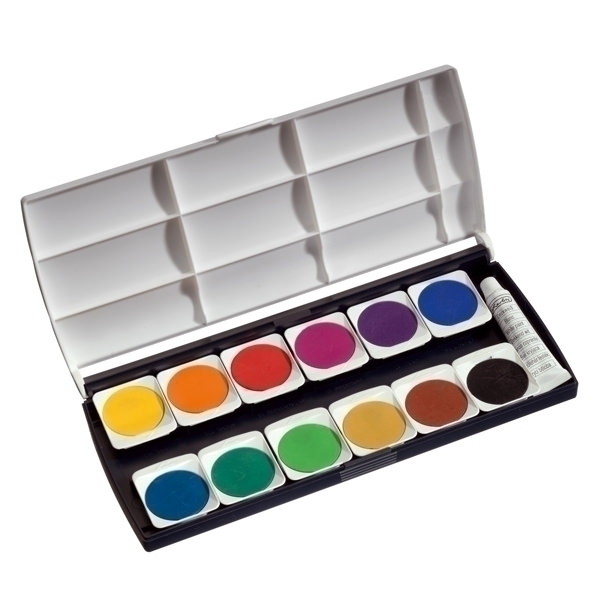 Farbkasten Herlitz 10116655, 12 Farben