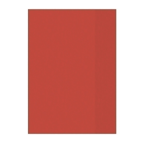 Hefthülle Brunnen A5 tr rot Folie