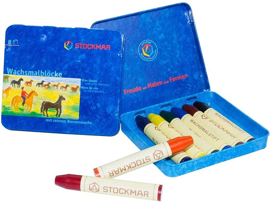 Stockmar Wachsmalstifte - 8 Farben