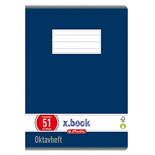 Oktavheft Herlitz x-book, 413617