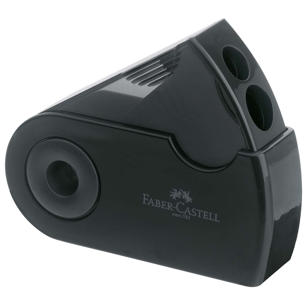 Faber-Castell - Doppelspitzdose SLEEVE - schwarz