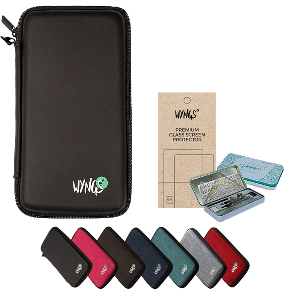 CALCUSO Zubehör Streberpaket kompatibel für Taschenrechner TI-36X Pro MultiView