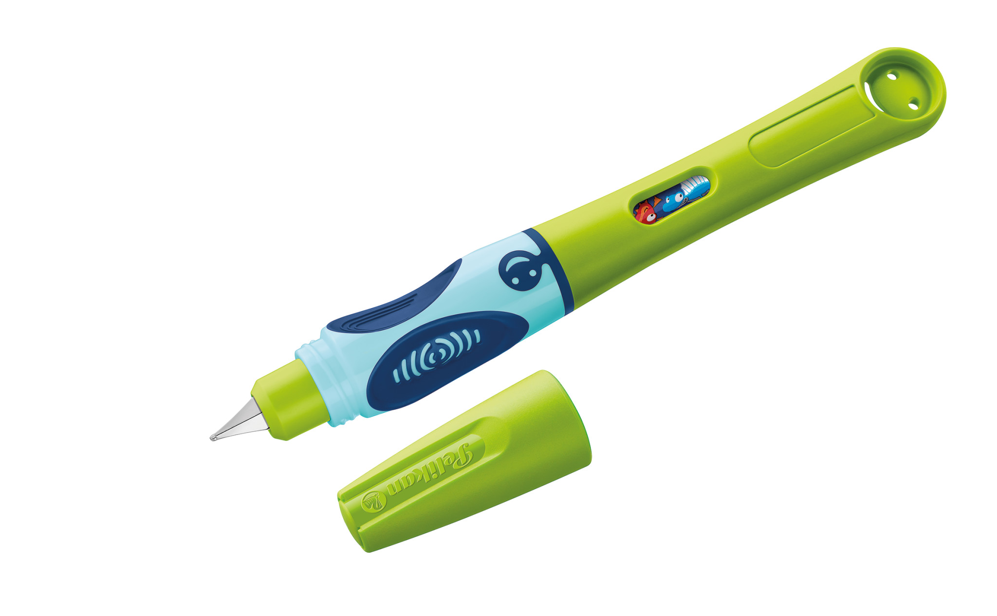 Pelikan Griffix® 4 Füllhalter, grün, links
