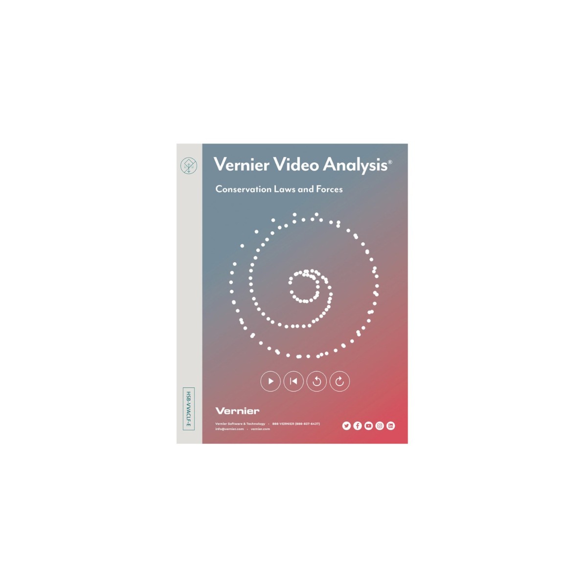 Vernier Video Analysis: Conservation Laws and Forces [HSB-VVACLF-E]