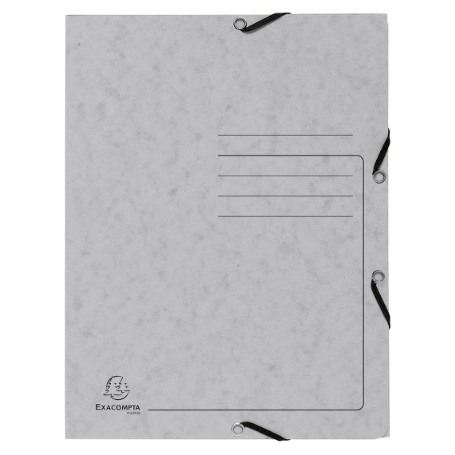 Exacompta Jurismappe Colorspan-Karton, A4, grau