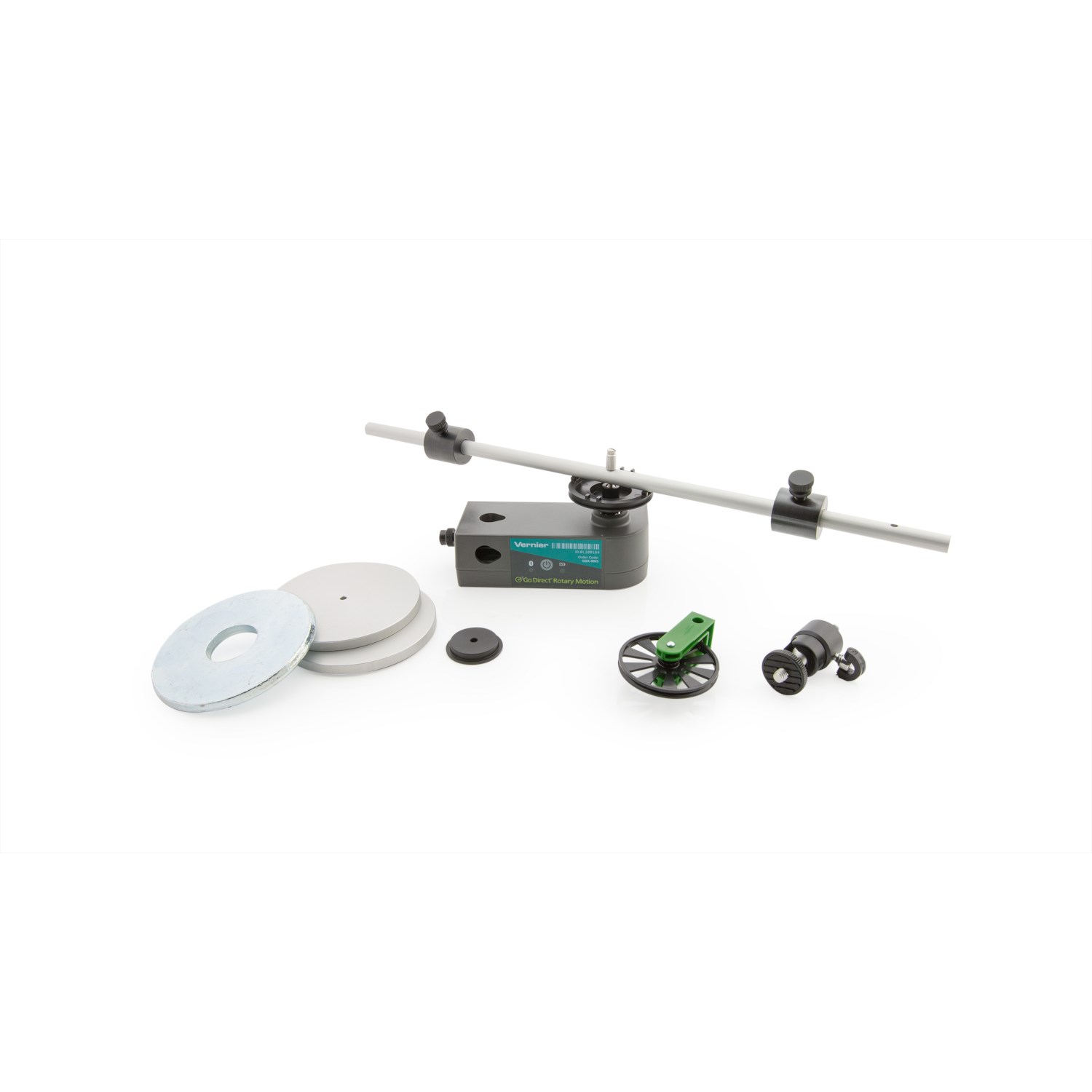 Vernier Go Direct® Drehbewegungssensor mit Zubehörsatz