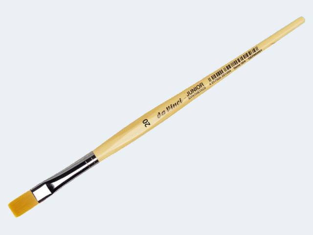Da Vinci Junior Synthetics flach Serie 304, Größe 20