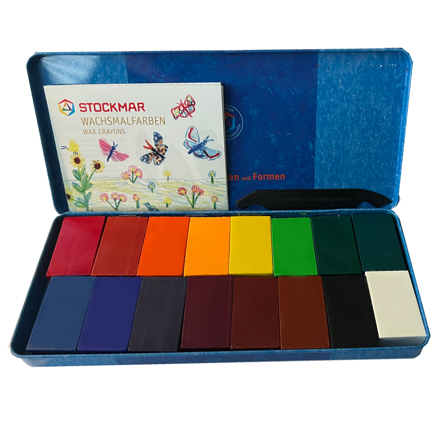 Stockmar Wachsmalblöcke - 16 Farben