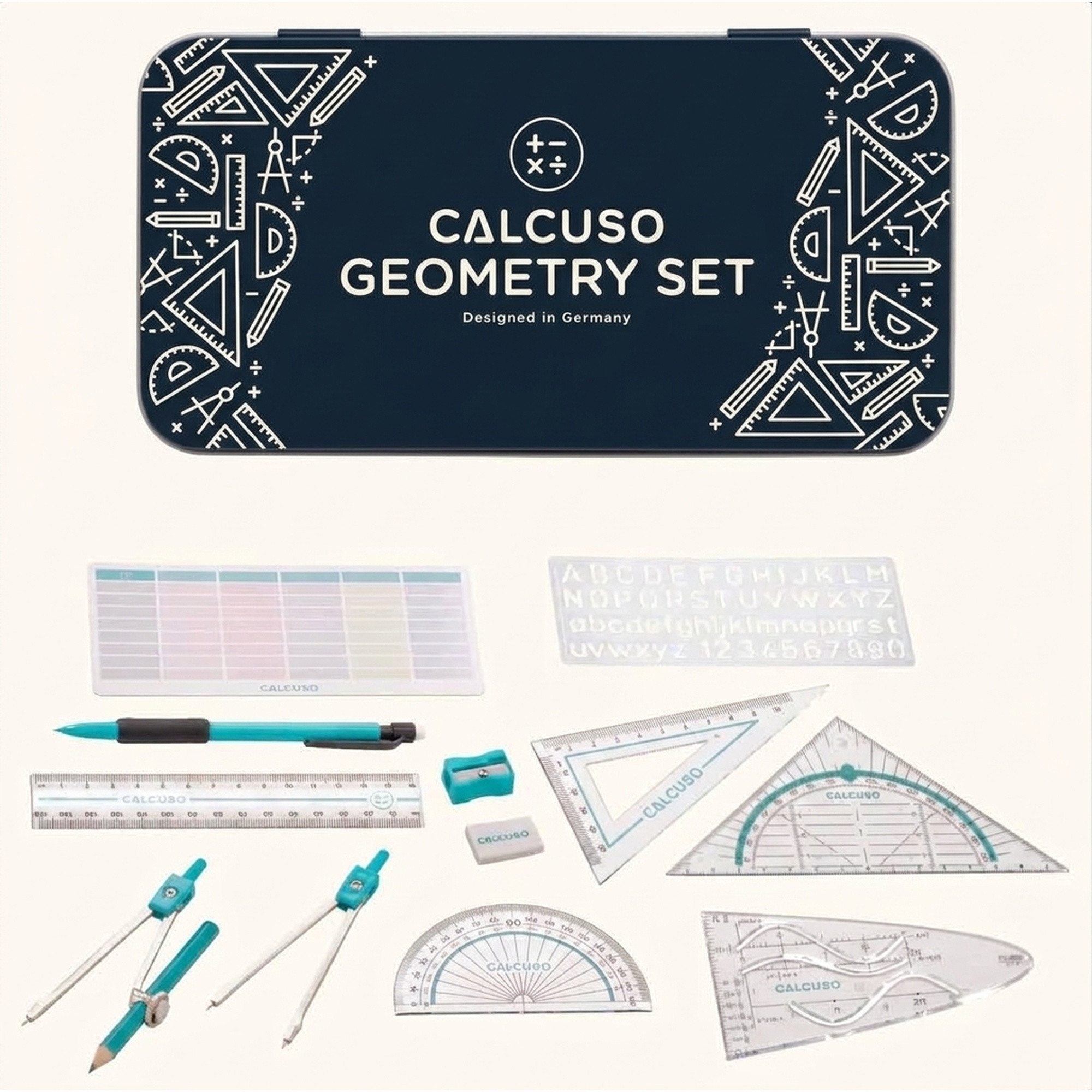 Geometrie Set - Schwarz