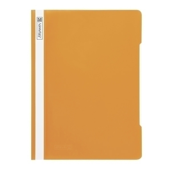Schnellhefter Brunnen orange PP