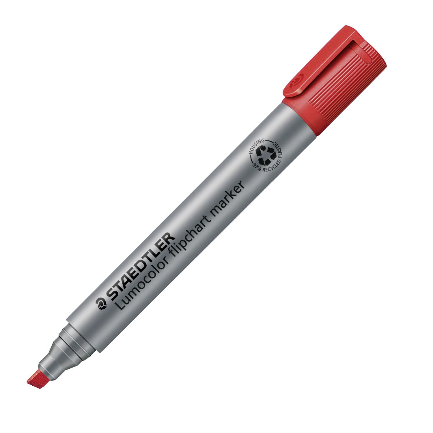 Staedtler Flipchart Marker, Lumocolor Rot