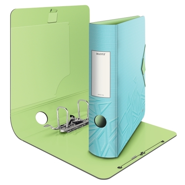 Leitz Qualitäts-Ordner Urban Chic breit hellblau