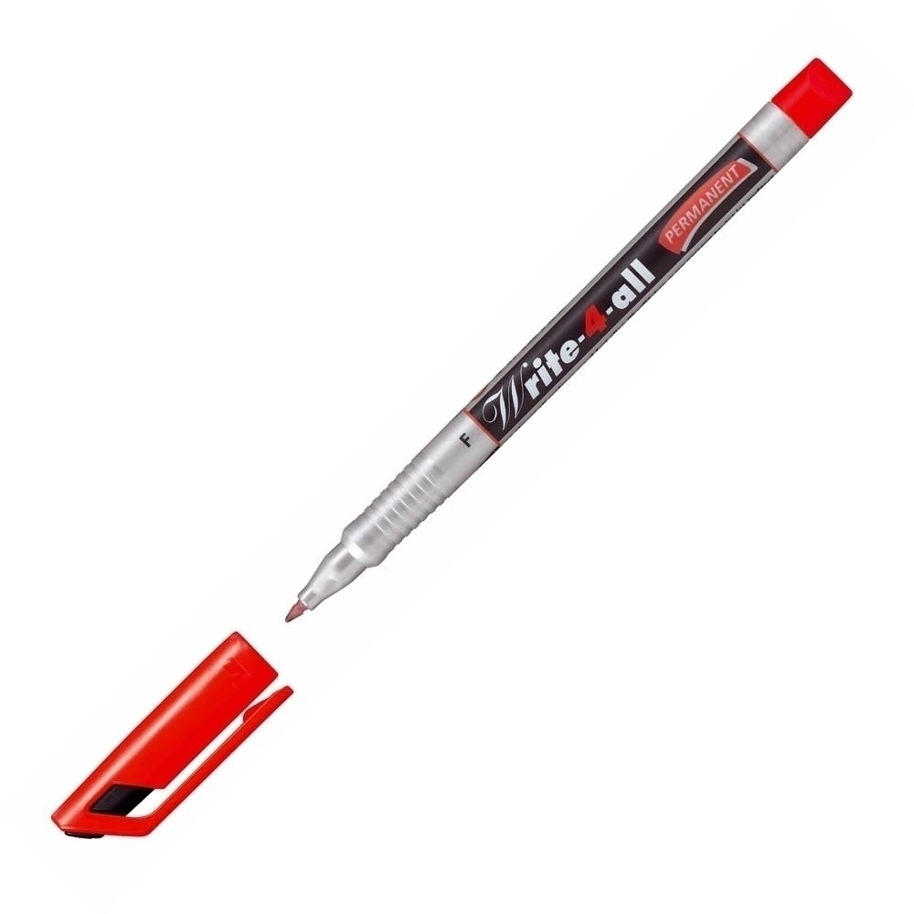 STABILO Write-4-all rot Permanent-Marker fein