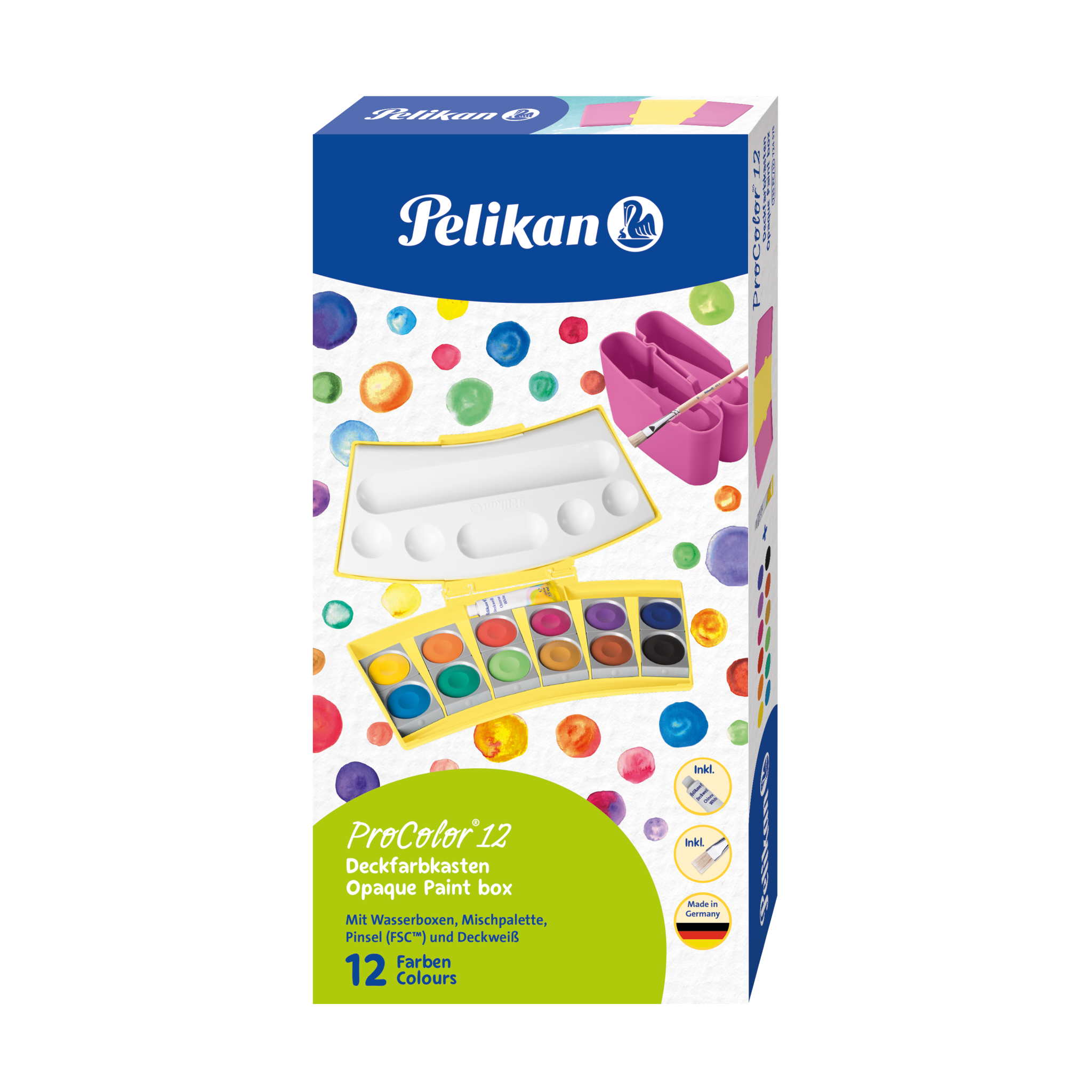 Pelikan Farbkasten ProColor 12er gelb
